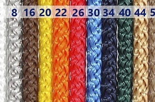 Веревочные ручки 6 мм