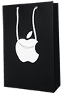 Бумажный пакет с логотипом Apple